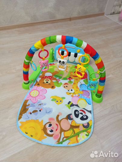 Развивающий коврик с пианино музыкальный