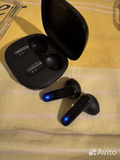 Наушники TWS JBL wave flex черный оригинальные