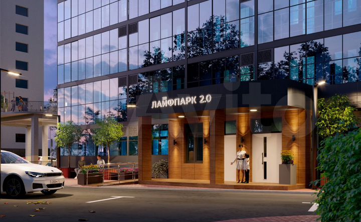 Квартира-студия, 30 м², 3/25 эт.