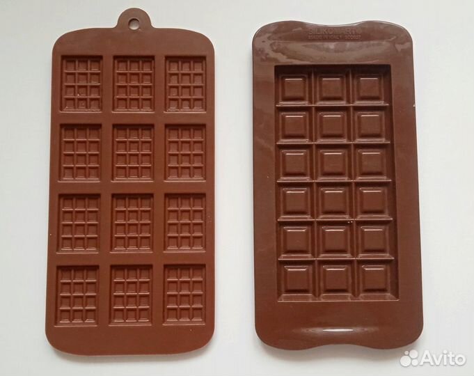 Силиконовые формы для шоколада, конфет, кексов