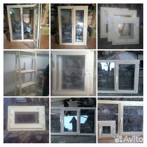 Деревянные окна и двери