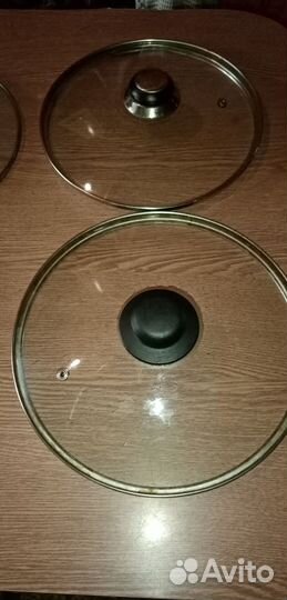 Крышки стеклянные для сковородок и кастрюль