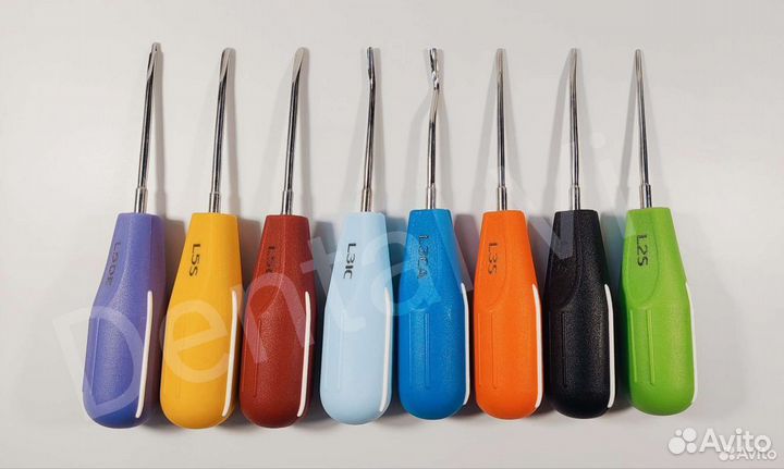 Люксаторы (элеваторы) набор из 8 шт