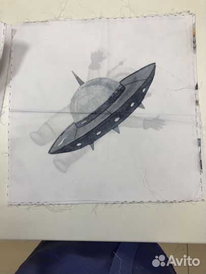 Пано с иллюстрациями для детских наволочек