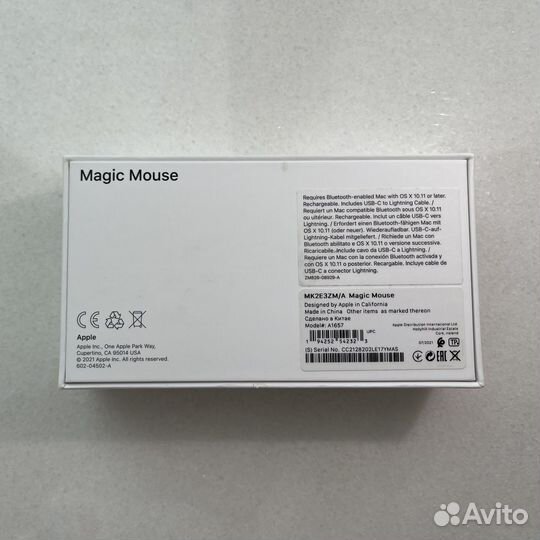 Мышь Apple Magic Mouse 2 (2021)