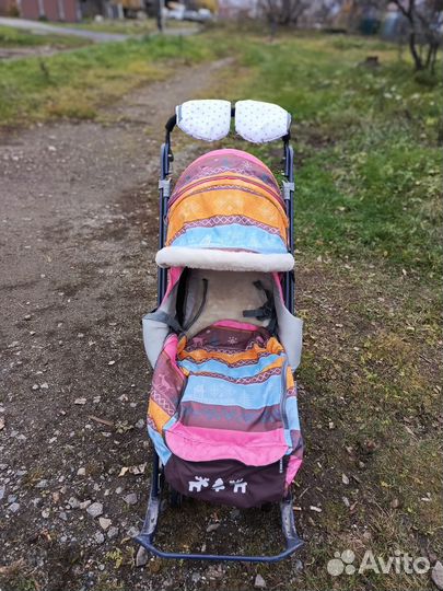 Коляска санки