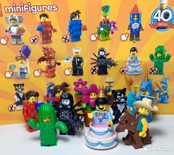 Lego 18 series minifigures минифигурки оригинал