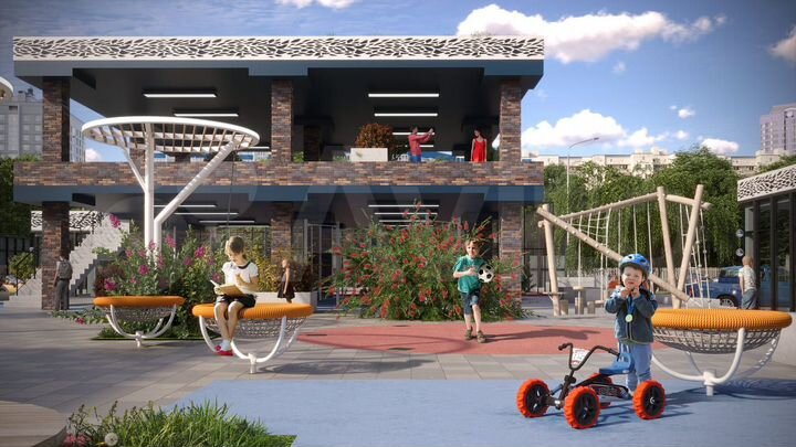 3-к. квартира, 96,4 м², 7/25 эт.