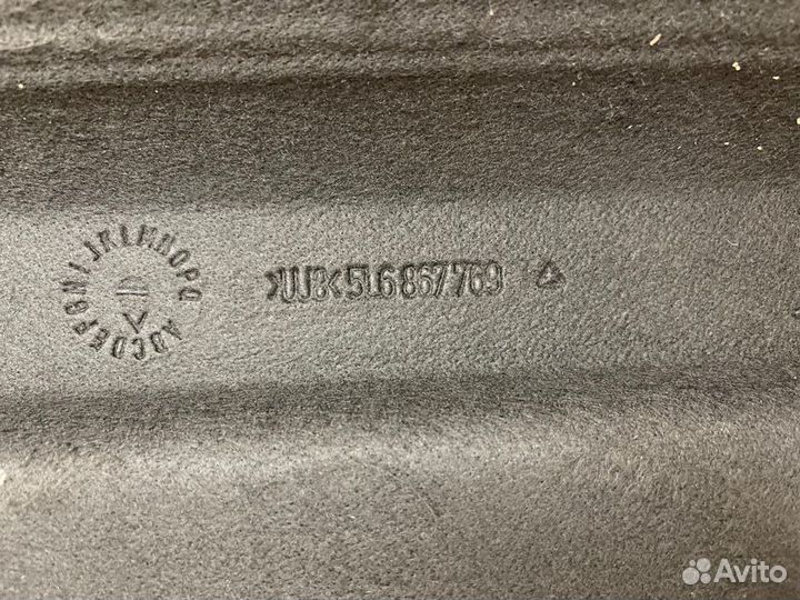 Полка багажника Skoda Yeti 2010 5L6867769