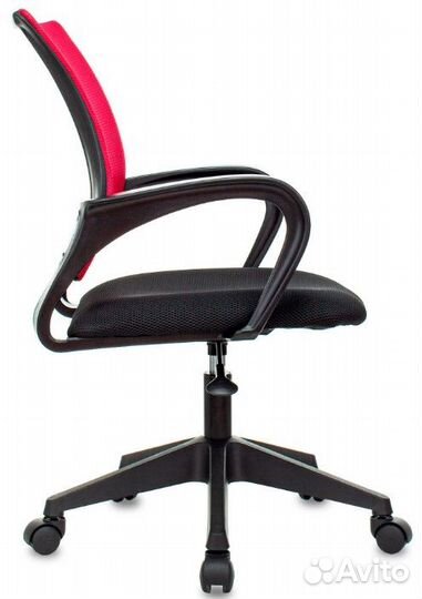 Компьютерное кресло новое, цвет бордо/чёрный