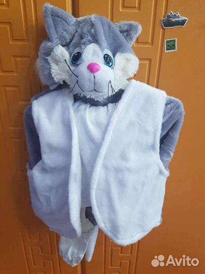 Новогодний костюм кота 2-3 года