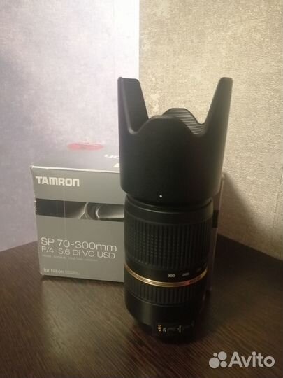 Объектив Tamron SP 70-300mm F/4-5.6 Di VC USD
