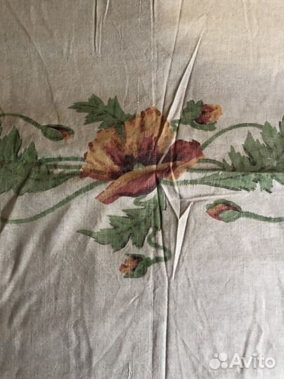 Шторы льняные бу СССР 75* 190