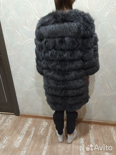 Шуба из песца