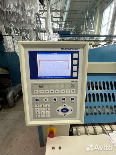 Гладильная линия (гладильный каток) Kannegiesser