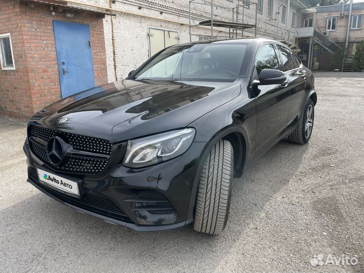 Mercedes-Benz GLC-класс Coupe 2.1 AT, 2017, 191 000 км