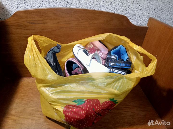 Обувь для девочки пакетом