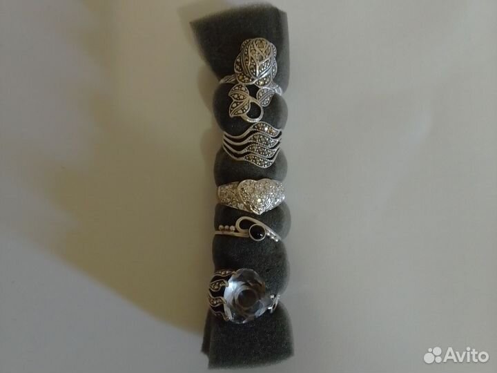 Кольцо,серебро капельное