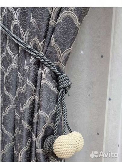 Шторы готовые 3м, комплект штор Турция