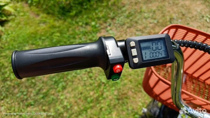 Трехколесный электровелосипед Hiper Engine Tres F0