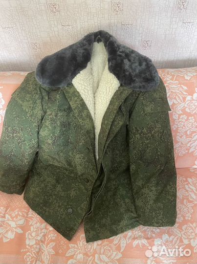 Бушлат военный зимний