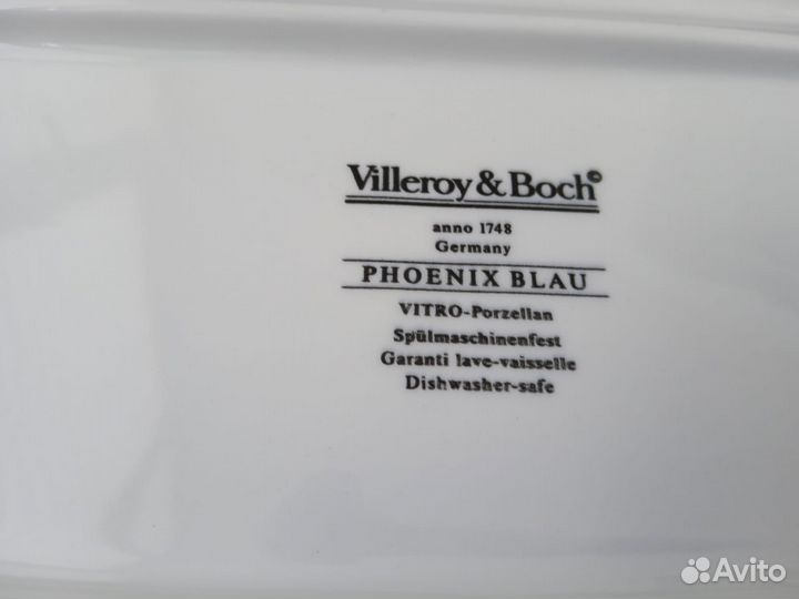 Villeroy&Boch. Phoenix Blau разное