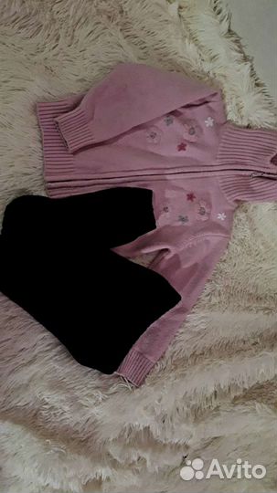 Теплая кофта и рейтузы