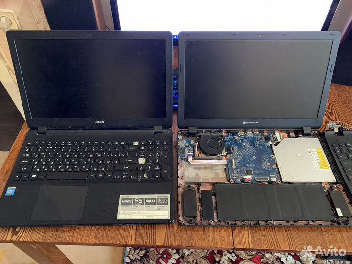 В разборе ноутбуки