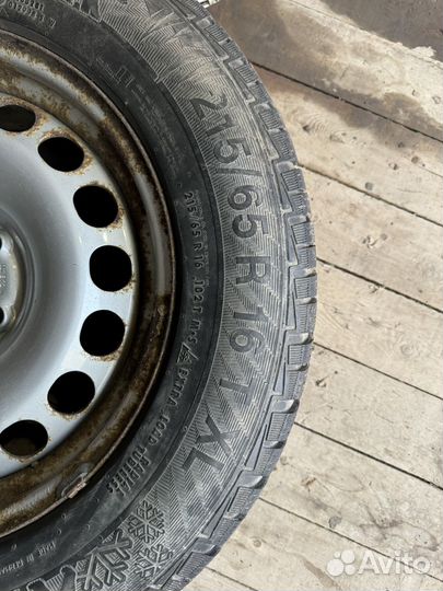 Комплект зимних колес r16 volkswagen тигуан