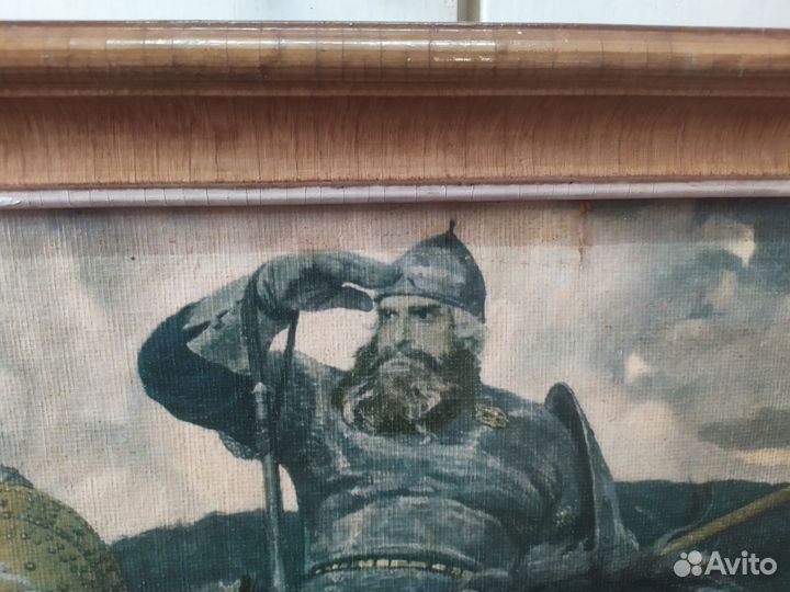 Картина репродукция Богатыри СССР