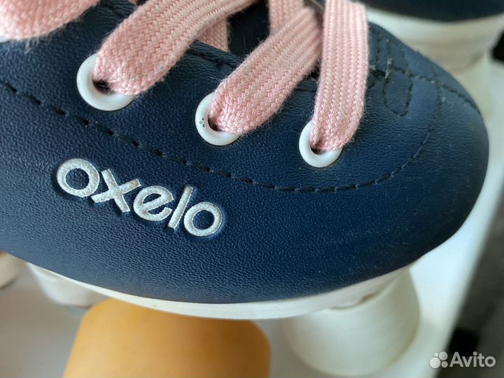 Ролики-квады oxelo для девочки 28 размер