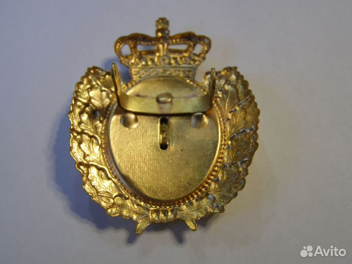 Кокарда на фуражку полиции Дании