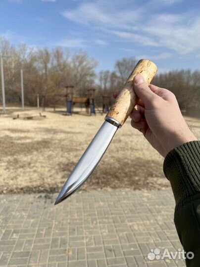 Нож якутский охотничий