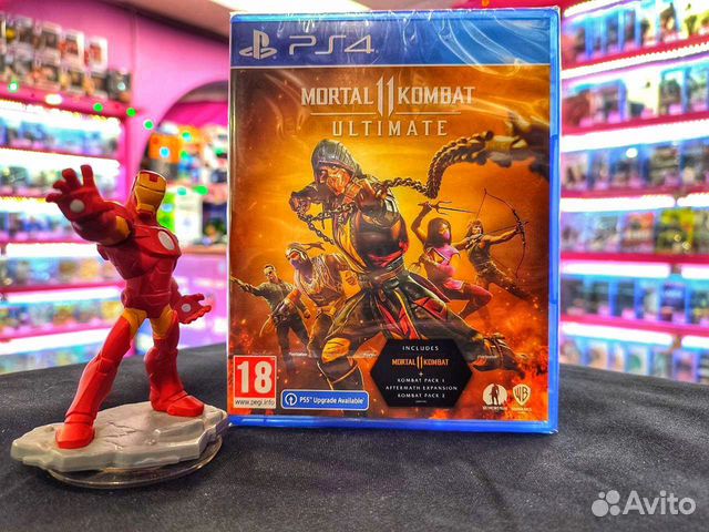 Диск PS4 Mortal Kombat Ultimate (Новый)