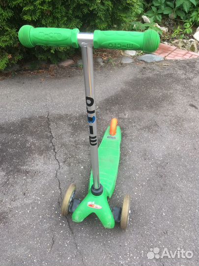 Самокат детский трехколесный mini Micro