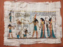 Папирус из Египта Сувенир из Египта Папирус Египет