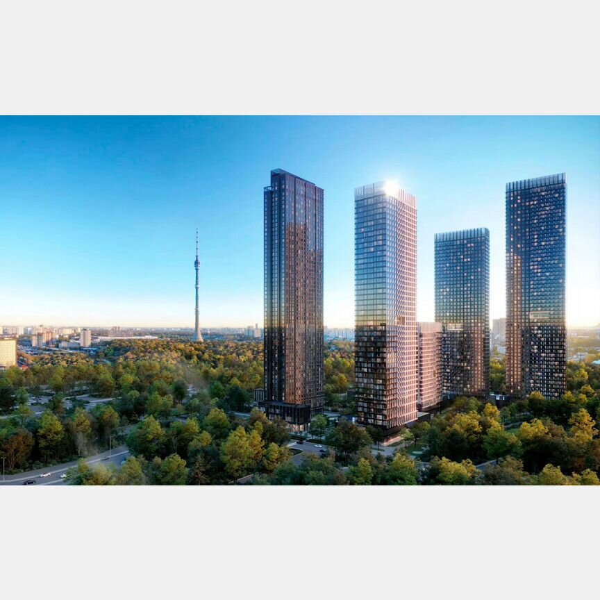 2-к. квартира, 44 м², 6/46 эт.