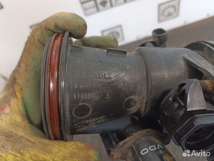 Заслонка дроссельная Renault Logan