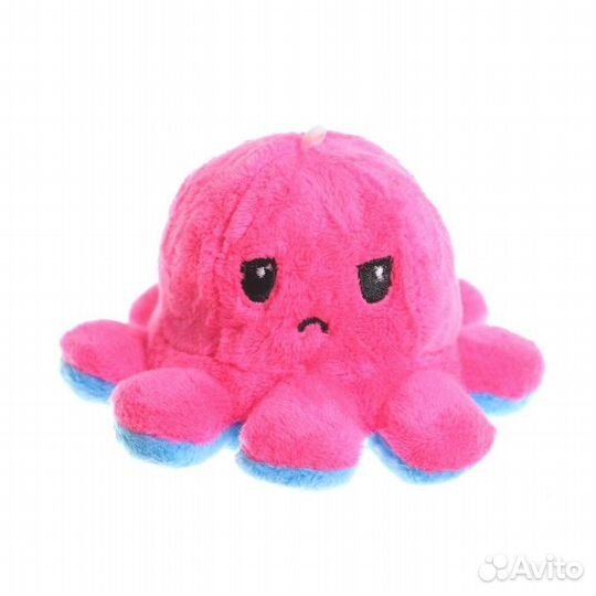 Мягкая игрушка осьминог брелок