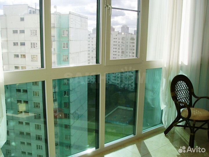 Окна в пол на лоджию