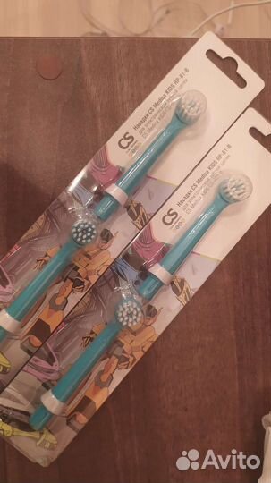 Насадки для зубной щетки cs medica kids rp-61-b