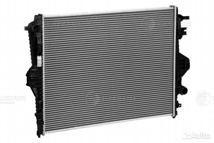 Радиатор VW touareg II 3.0TDi/3.6FSi 10- LRC 1858