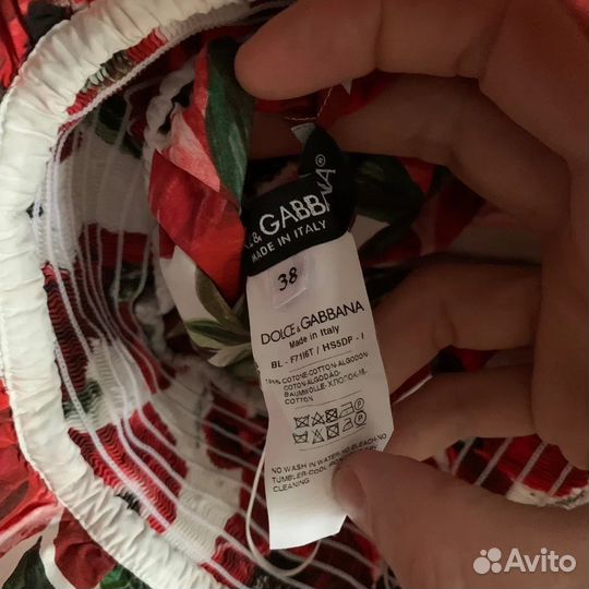 Dolce gabbana топ