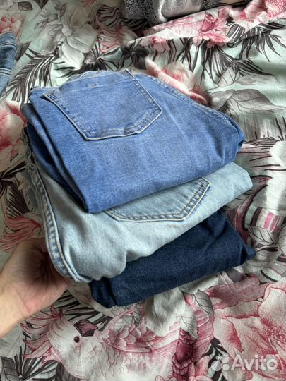 Джинсы пакетом 34-36 eur
