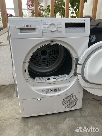 Сушильная машина bosch serie 4