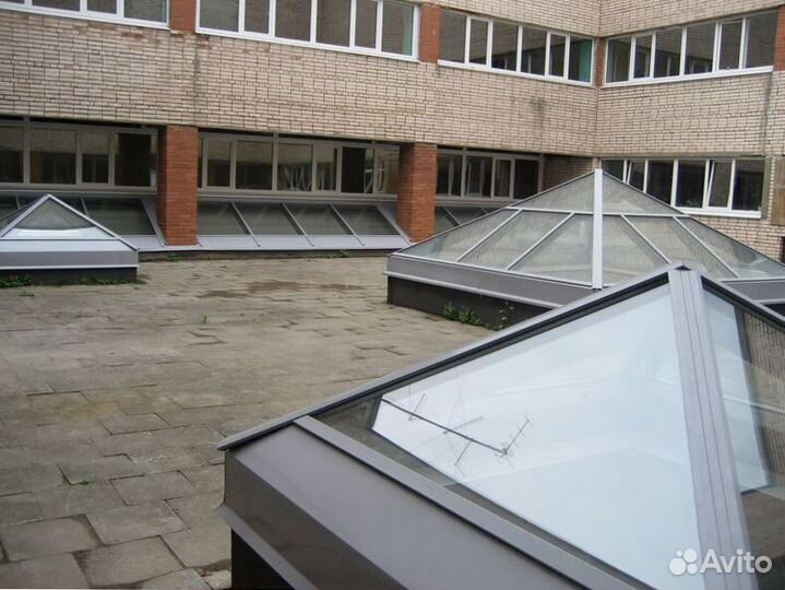 Панорамное остекление крыш