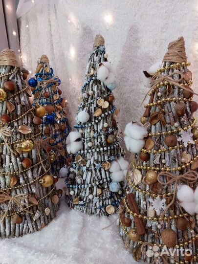 Елка искусственная ручная работа