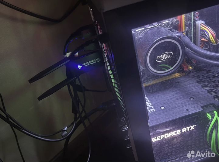 Wi Fi usb адаптер 5G для компьютера 1300Mb/ps вай