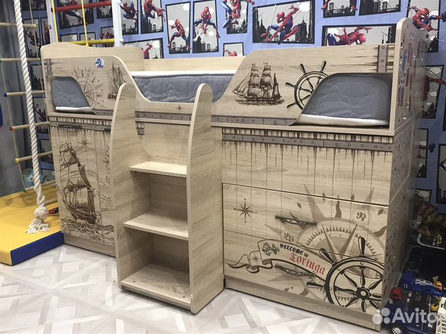 Детская кровать для мальчика бу