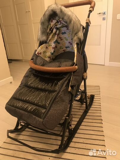 Санки коляска